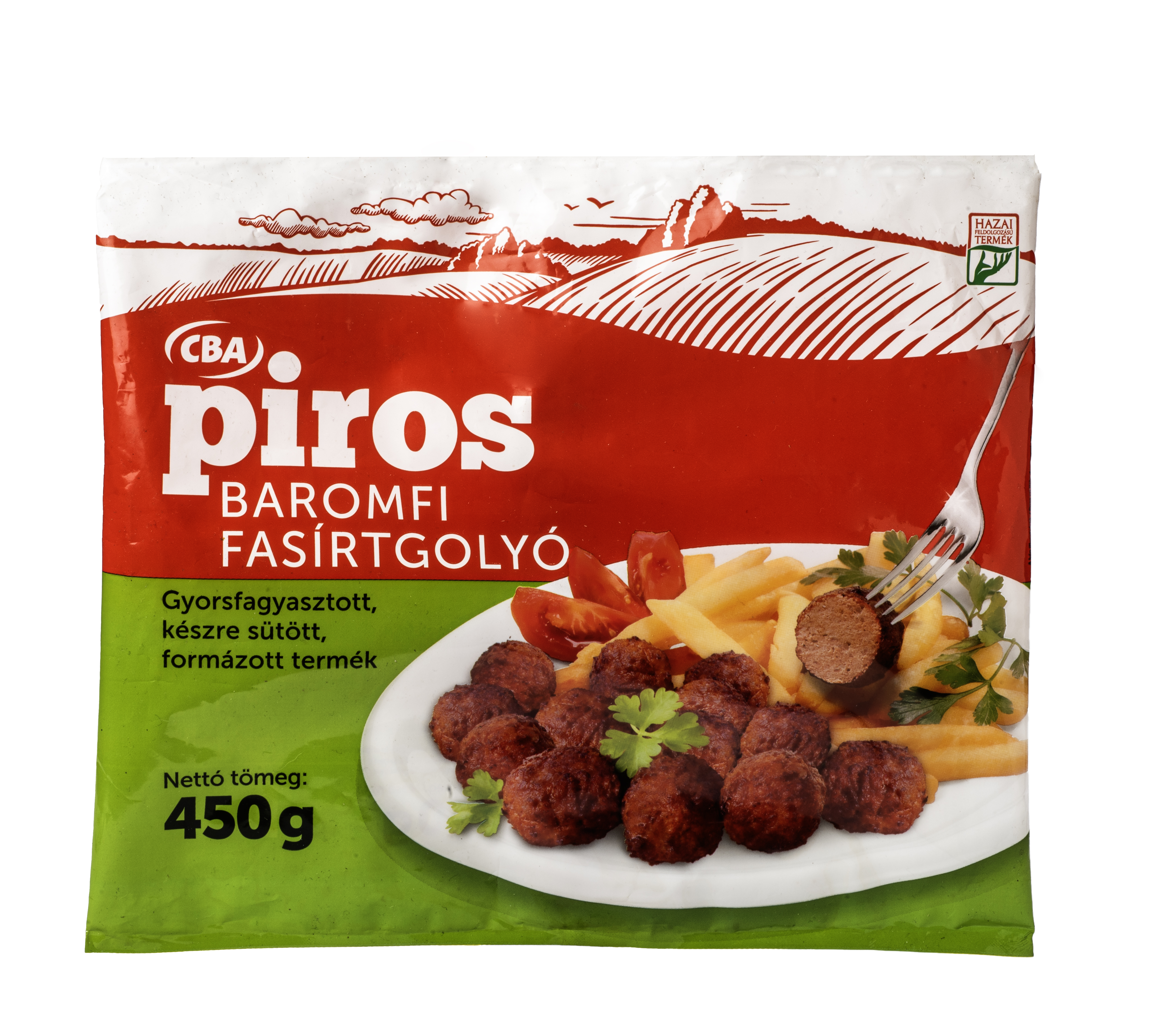CBA Piros Fasírtgolyó 450g